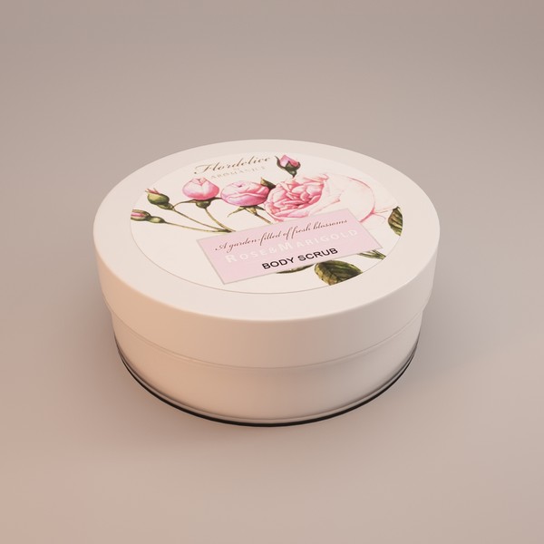 rose marigold body scrub obj - Rose and Marigold Body scrub by Stubborn3D